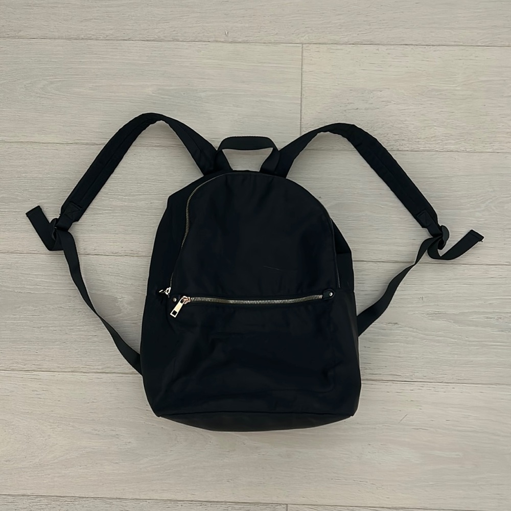 Black backpack